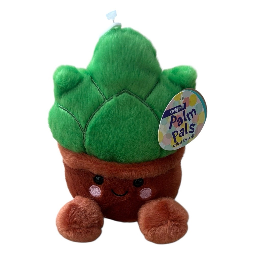 Aurora World Plush - Palm Pals - Gigi Suculent Plant  (5 inch) - Bean Plush‎